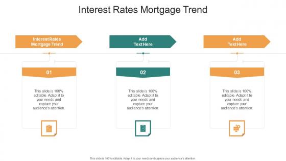 Interest Rates Mortgage Trend In Powerpoint And Google Slides Cpb