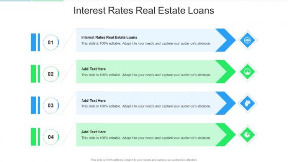 Interest Rates Real Estate Loans In Powerpoint And Google Slides Cpb