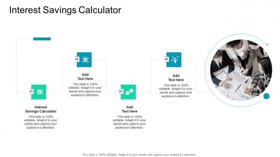 Interest Savings Calculator In Powerpoint And Google Slides Cpb