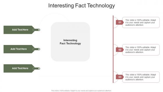 Interesting Fact Technology In Powerpoint And Google Slides Cpb