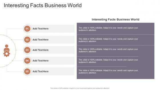 Interesting Facts Business World In Powerpoint And Google Slides Cpb