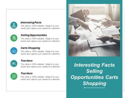 Interesting facts selling opportunities carts shopping investment management cpb