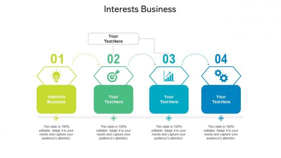 Interests business ppt powerpoint presentation icon visuals cpb