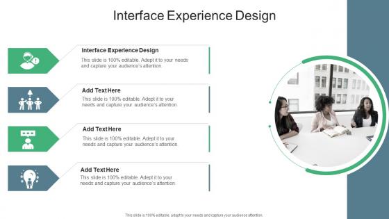 Interface Experience Design In Powerpoint And Google Slides Cpb