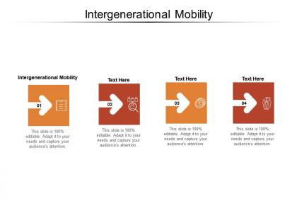 Intergenerational mobility ppt powerpoint presentation file guide cpb