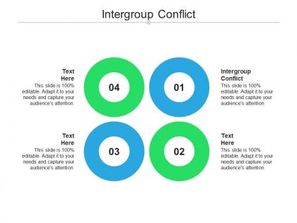 Intergroup conflict ppt powerpoint presentation pictures background image cpb