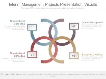 Interim management projects presentation visuals