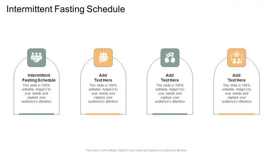 Intermittent Fasting Schedule In Powerpoint And Google Slides Cpb