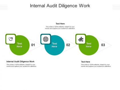 Internal audit diligence work ppt powerpoint presentation summary show cpb