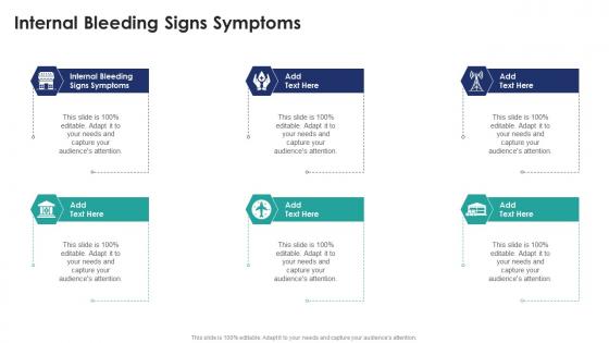 Internal Bleeding Signs Symptoms In Powerpoint And Google Slides Cpb