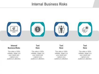 Internal business risks ppt powerpoint presentation designs cpb