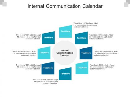 Internal communication calendar ppt powerpoint presentation portfolio icons cpb