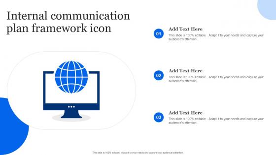 Internal Communication Plan Framework Icon