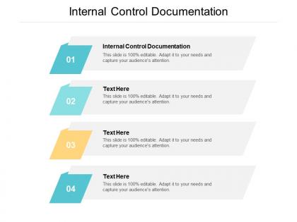 Internal control documentation ppt powerpoint presentation styles slides cpb