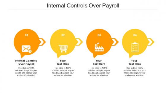 Internal controls over payroll ppt powerpoint presentation layouts deck cpb