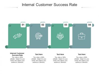 Internal customer success rate ppt powerpoint presentation infographics clipart cpb