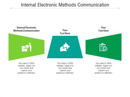 Internal electronic methods communication ppt powerpoint presentation outline layout ideas cpb