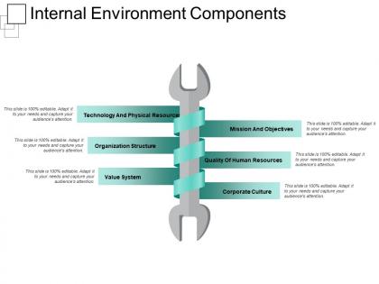 Internal environment components ppt samples download