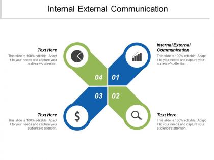 Internal external communication ppt powerpoint presentation infographic template sample cpb