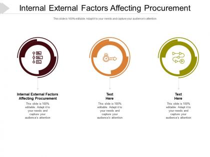 Internal external factors affecting procurement ppt powerpoint presentation summary cpb
