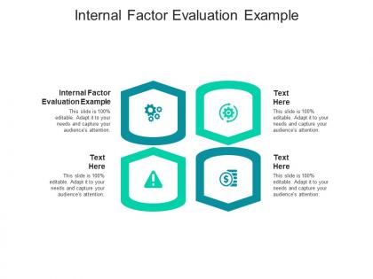 Internal factor evaluation example ppt powerpoint presentation ideas graphics design cpb
