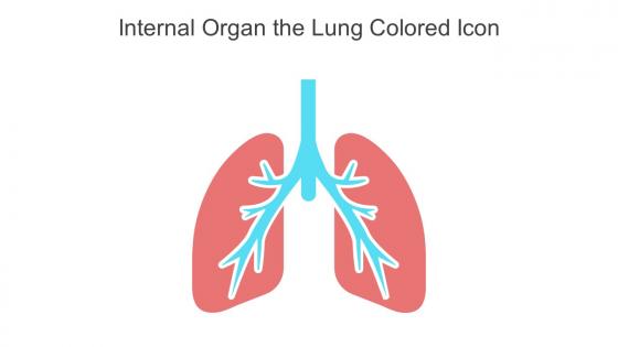 Internal Organ The Lung Colored Icon In Powerpoint Pptx Png And Editable Eps Format