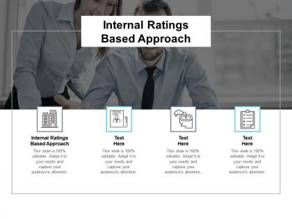 Internal ratings based approach ppt powerpoint presentation infographic cpb