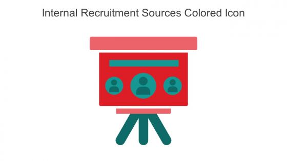 Internal Recruitment Sources Colored Icon In Powerpoint Pptx Png And Editable Eps Format