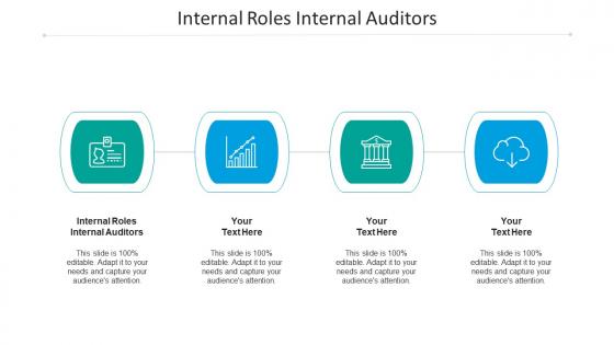 Internal roles internal auditors ppt powerpoint presentation slides information cpb
