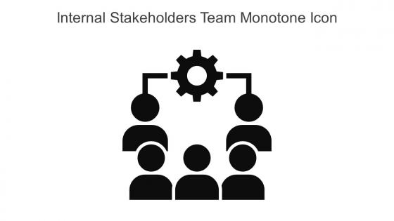 Internal Stakeholders Team Monotone Icon In Powerpoint Pptx Png And Editable Eps Format