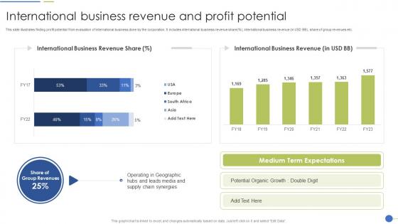 International Business Revenue And Profit Potential