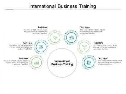 International business training ppt powerpoint presentation design ideas cpb