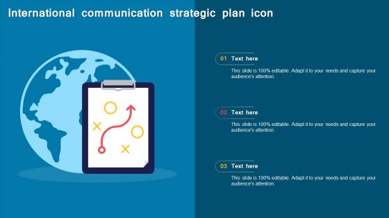 International Communication Strategic Plan Icon