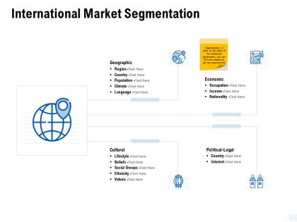 International market segmentation geographic ppt powerpoint presentation show