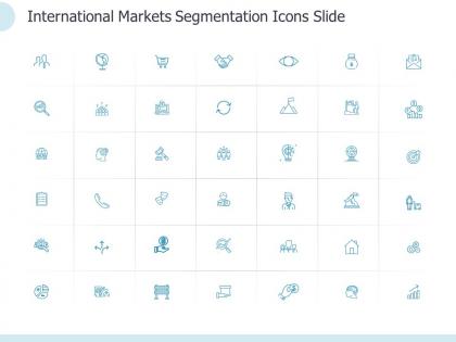 International markets segmentation icons slide l1177 ppt slides