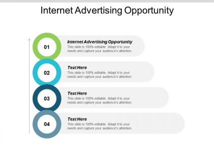 Internet advertising opportunity ppt powerpoint presentation portfolio show cpb