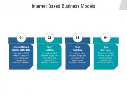 Internet based business models ppt powerpoint presentation pictures graphics cpb