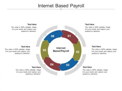 Internet based payroll ppt powerpoint presentation icon vector cpb