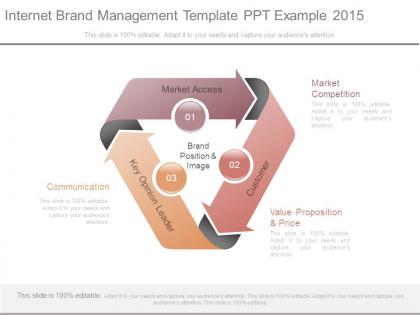 Internet brand management template ppt example 2015