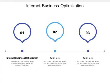 Internet business optimization ppt powerpoint presentation background cpb