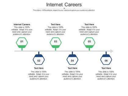 Internet careers ppt powerpoint presentation show images cpb