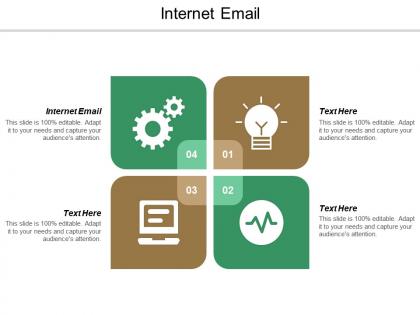 Internet email ppt powerpoint presentation portfolio templates cpb