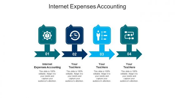 Internet expenses accounting ppt powerpoint presentation model format ideas cpb