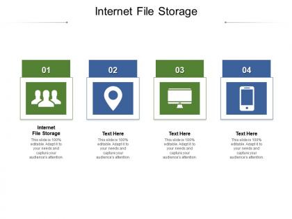 Internet file storage ppt powerpoint presentation portfolio graphic images cpb