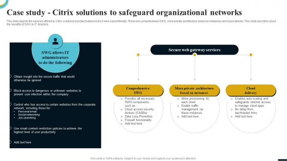 Internet Gateway Security IT Case Study Citrix Solutions To Safeguard
