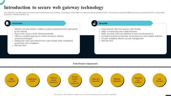 Internet Gateway Security IT Introduction To Secure Web Gateway Technology