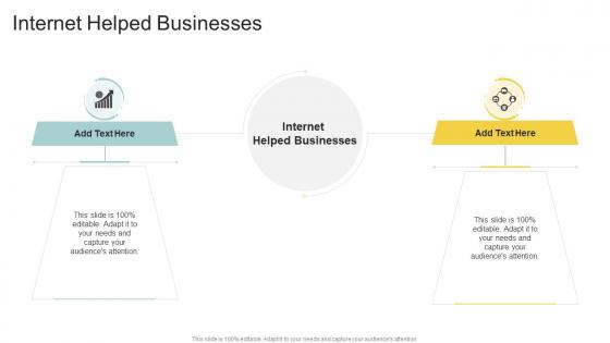 Internet Helped Businesses In Powerpoint And Google Slides Cpb
