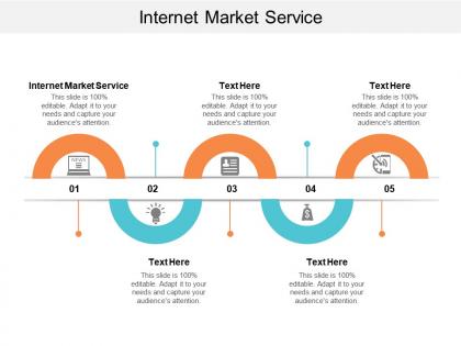 Internet market service ppt powerpoint presentation ideas images cpb