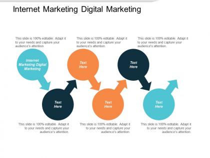 Internet marketing digital marketing ppt powerpoint presentation summary diagrams cpb