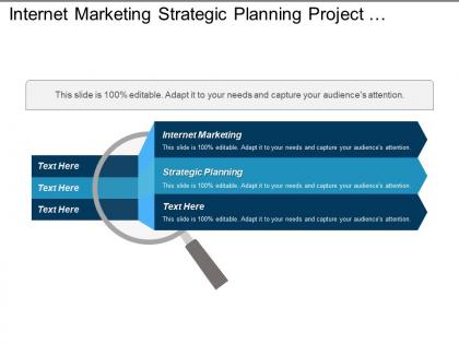 Internet marketing strategic planning project management change management cpb
